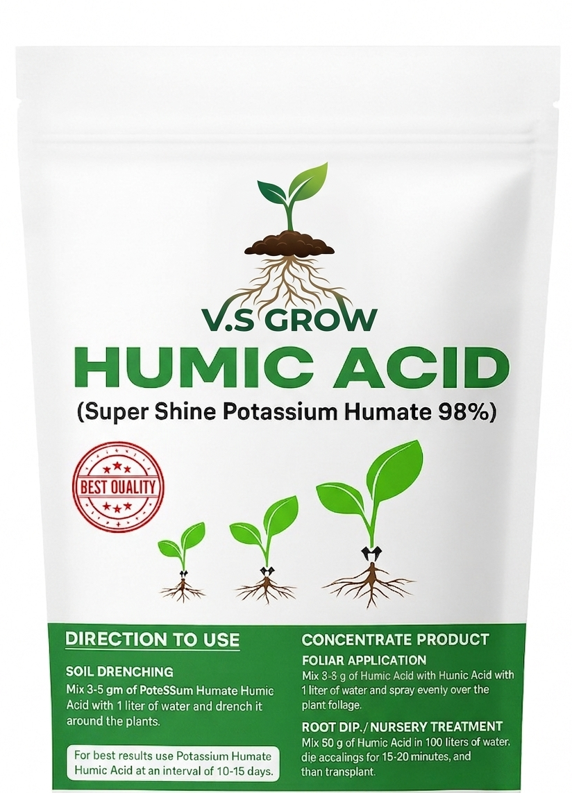 V.S GROW Humate Acid 98%(Organic Fertilizer)